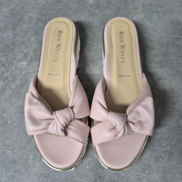 8.5 Ron White Chrissie Slide in Blush - Picture 4 of 14